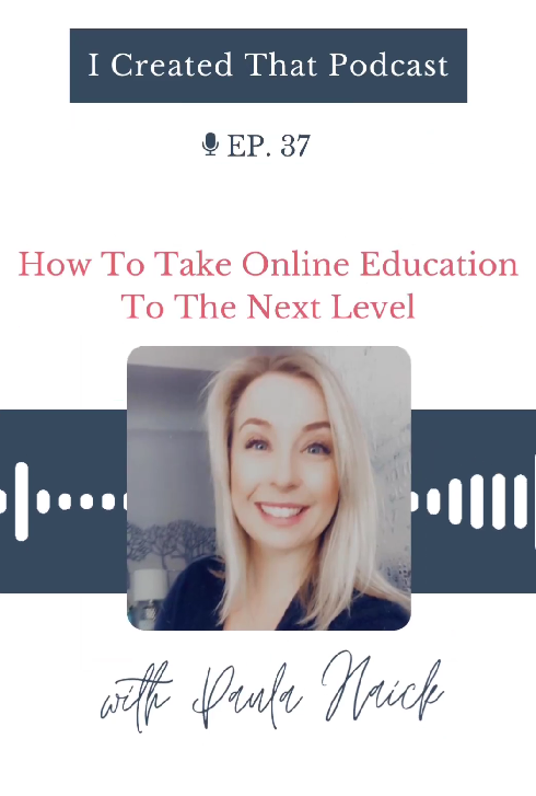 Podcast Alert! How to take Online Education to the Next Level