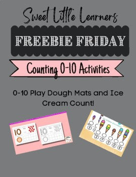 Count and Match Monthly Bundle For Little Learners - Kindergarten